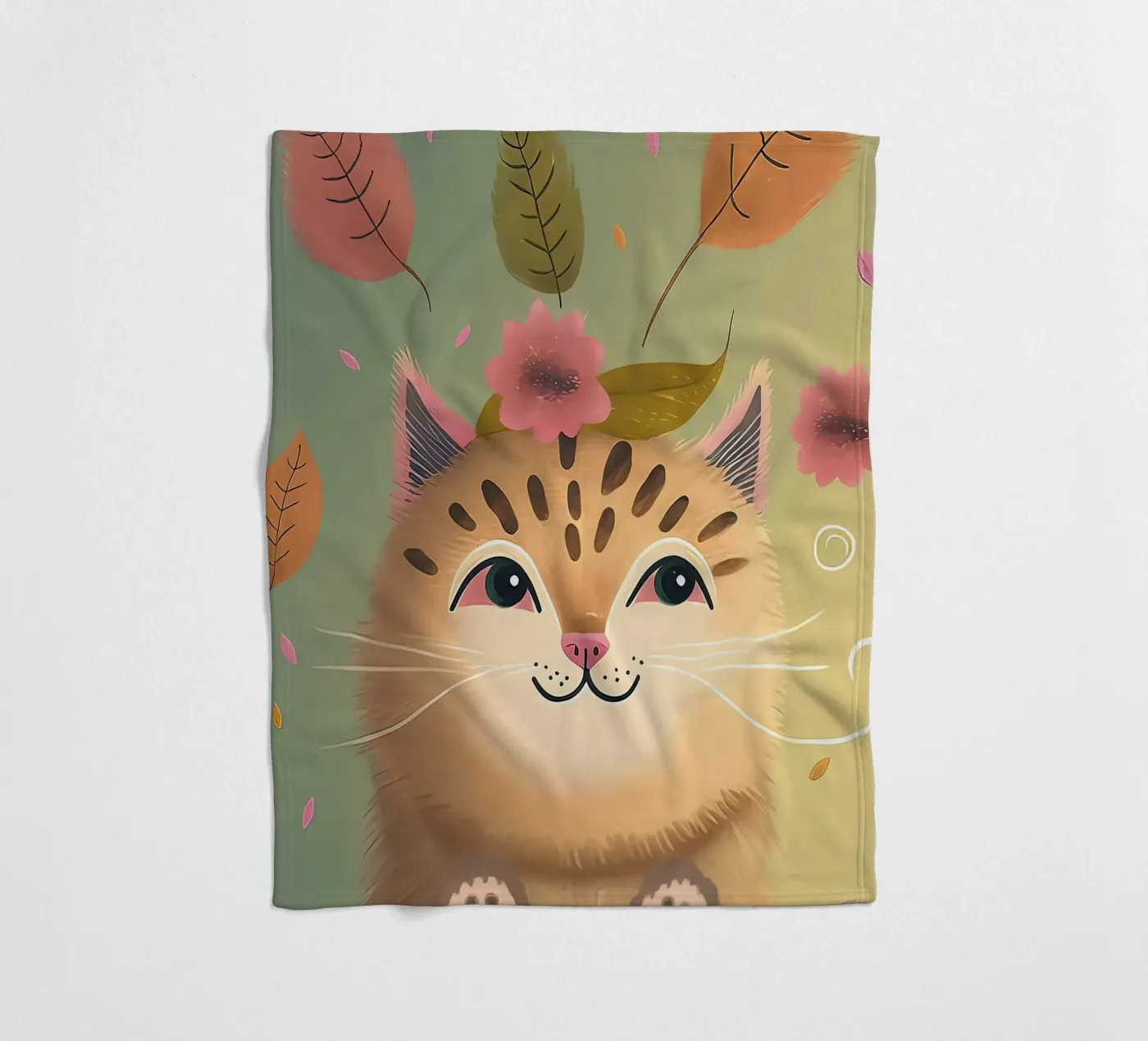 kattenafval fleecedeken van ShopByHaru