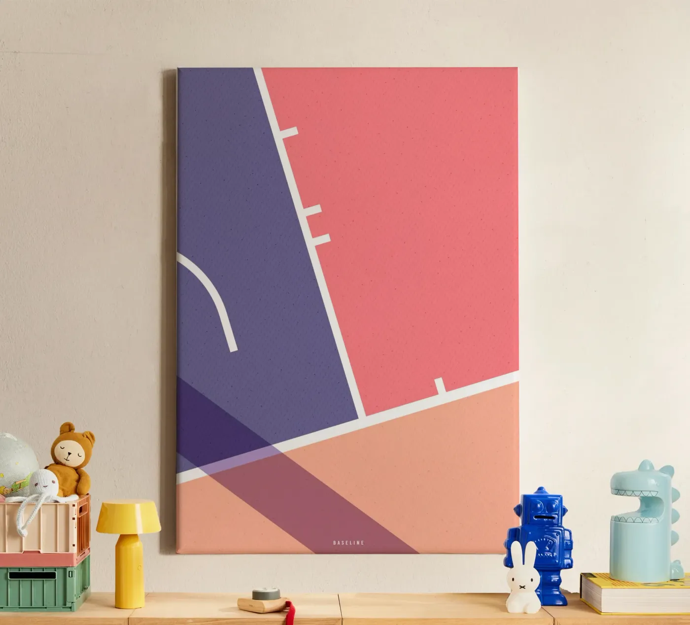 Baseline canvas by OOP