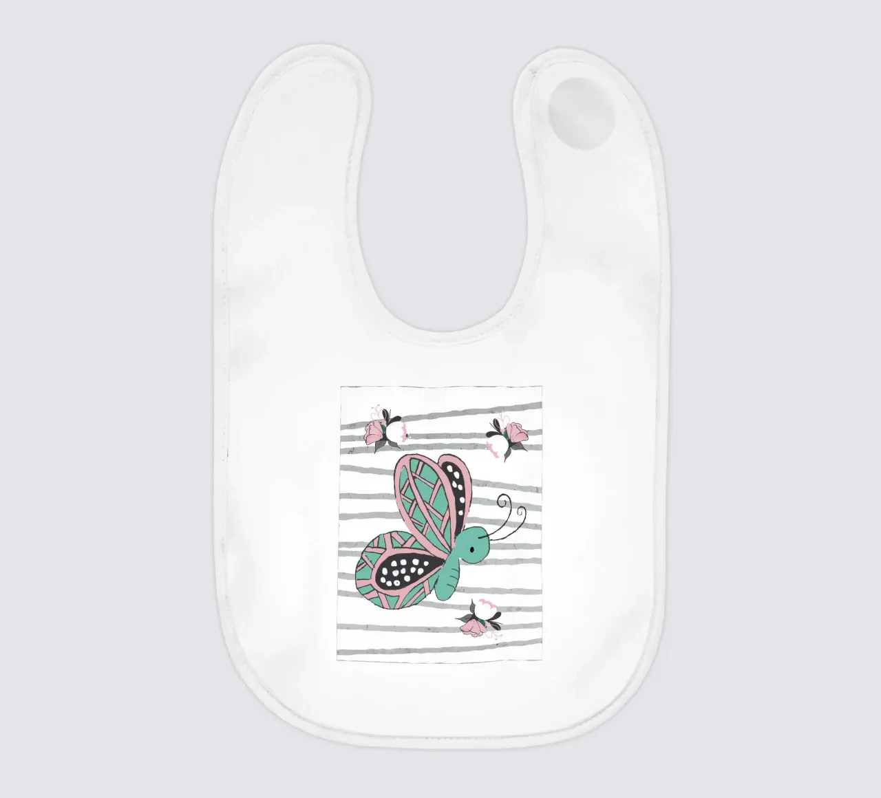 Regalo per ragazze con farfalla bavaglino da ShopByHaru