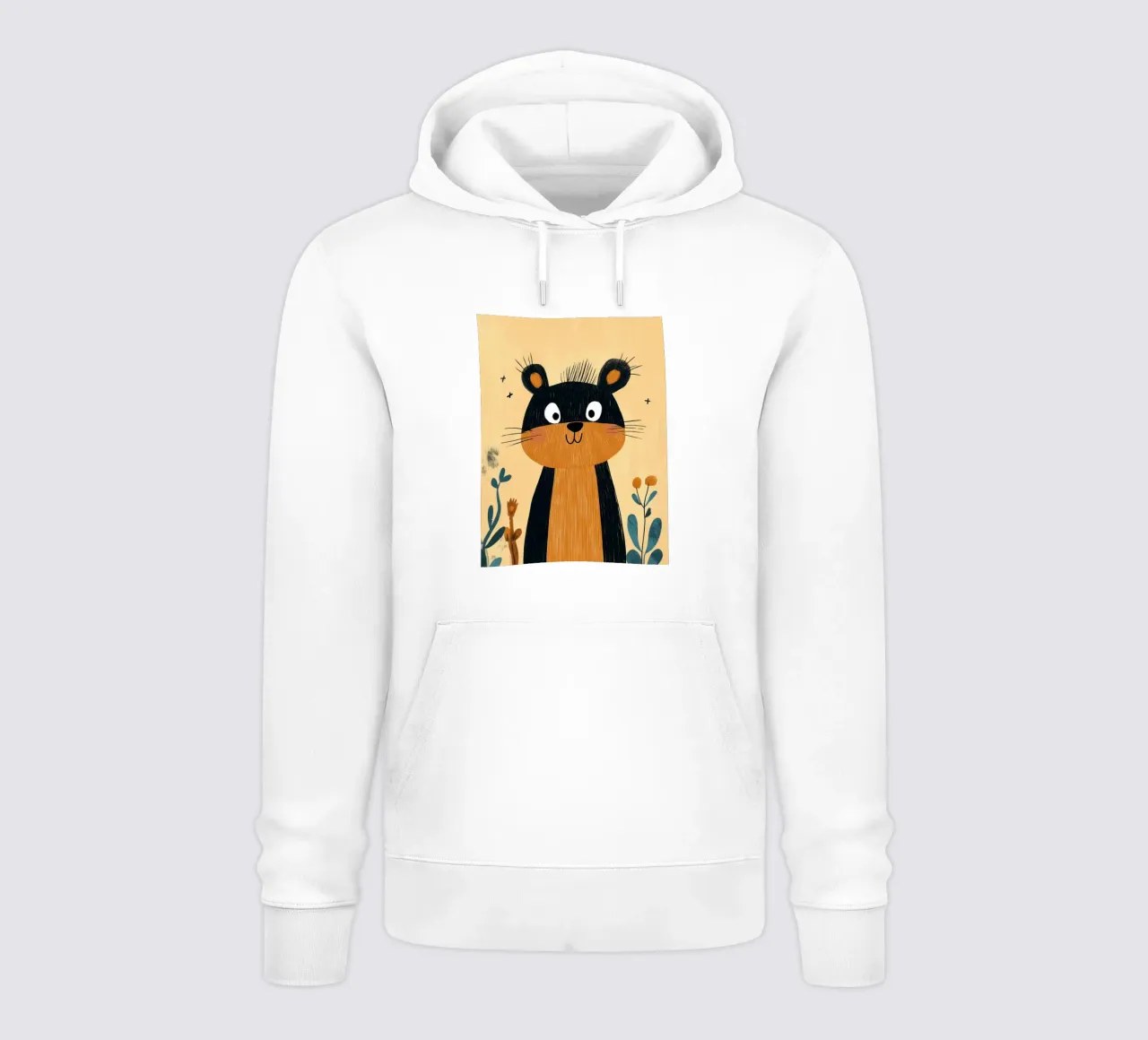 Simpática ardilla de dibujos animados sudadera con capucha de ShopByHaru