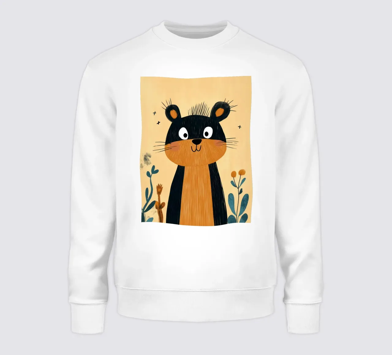 Simpática ardilla de dibujos animados sudadera de ShopByHaru