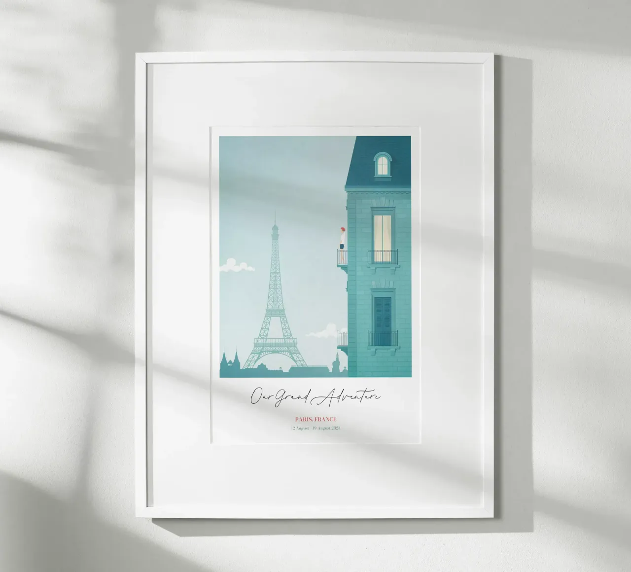 Stampa personalizzata di Parigi poster da Henry Rivers