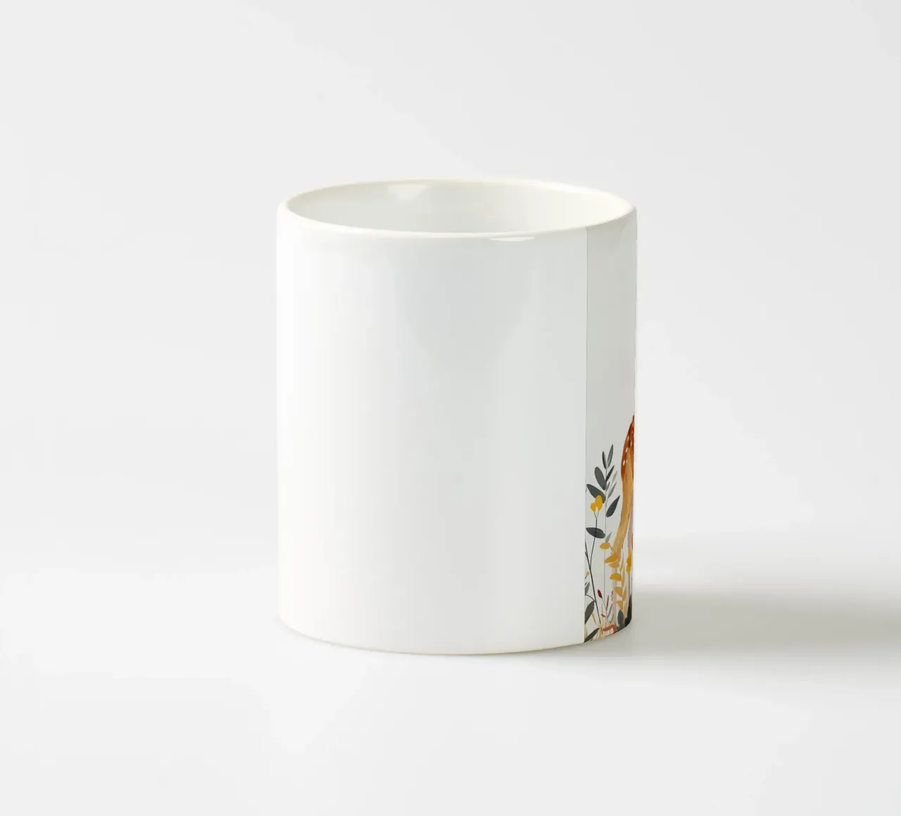 Un bel cerbiatto in un campo tazza in ceramica da ShopByHaru