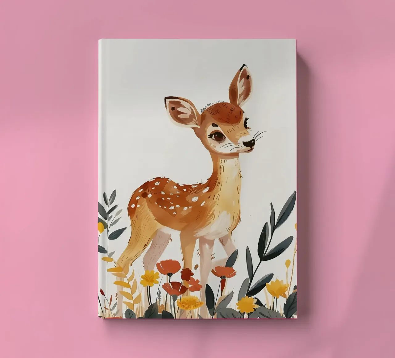 Joli fauve dans un champ carnet de notes de ShopByHaru