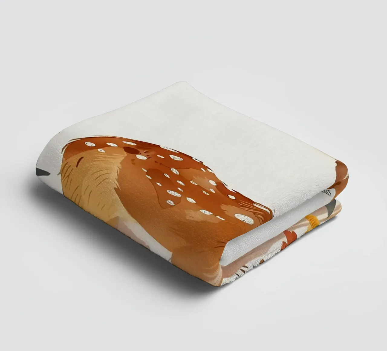 Joli fauve dans un champ serviette de bain de ShopByHaru