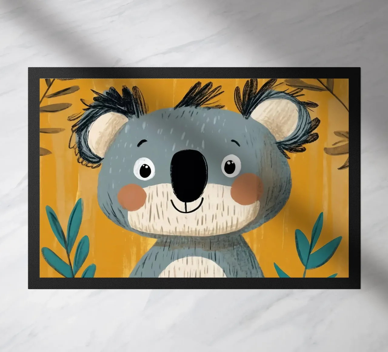 Illustrazione di un simpatico Koala zerbino da ShopByHaru