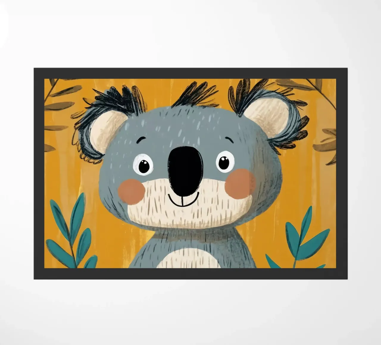 Illustrazione di un simpatico Koala zerbino da ShopByHaru