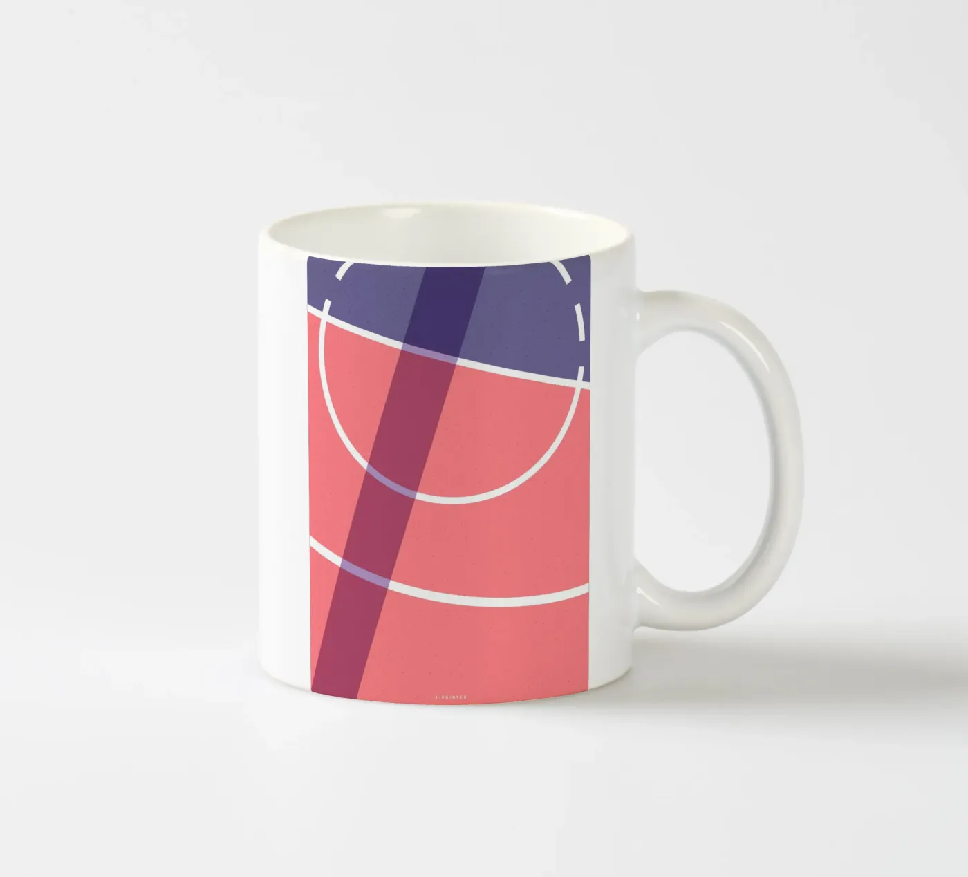 3 Pointer keramische mok van OOP