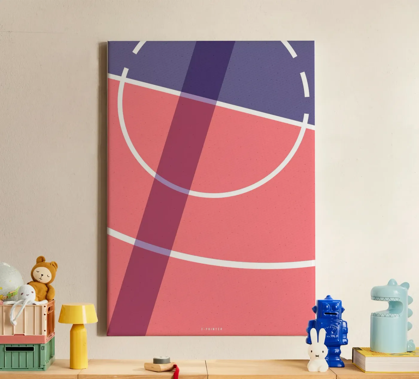 3 Pointer Leinwand von OOP