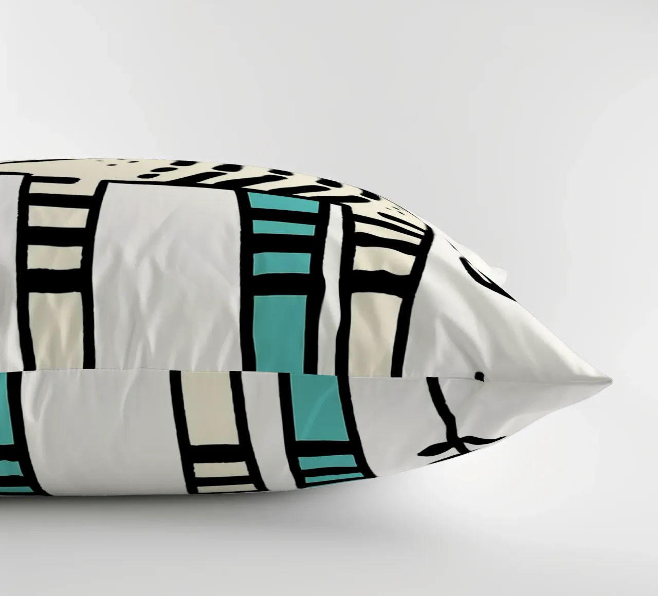 Illustrazione di una simpatica zebra cuscino da ShopByHaru
