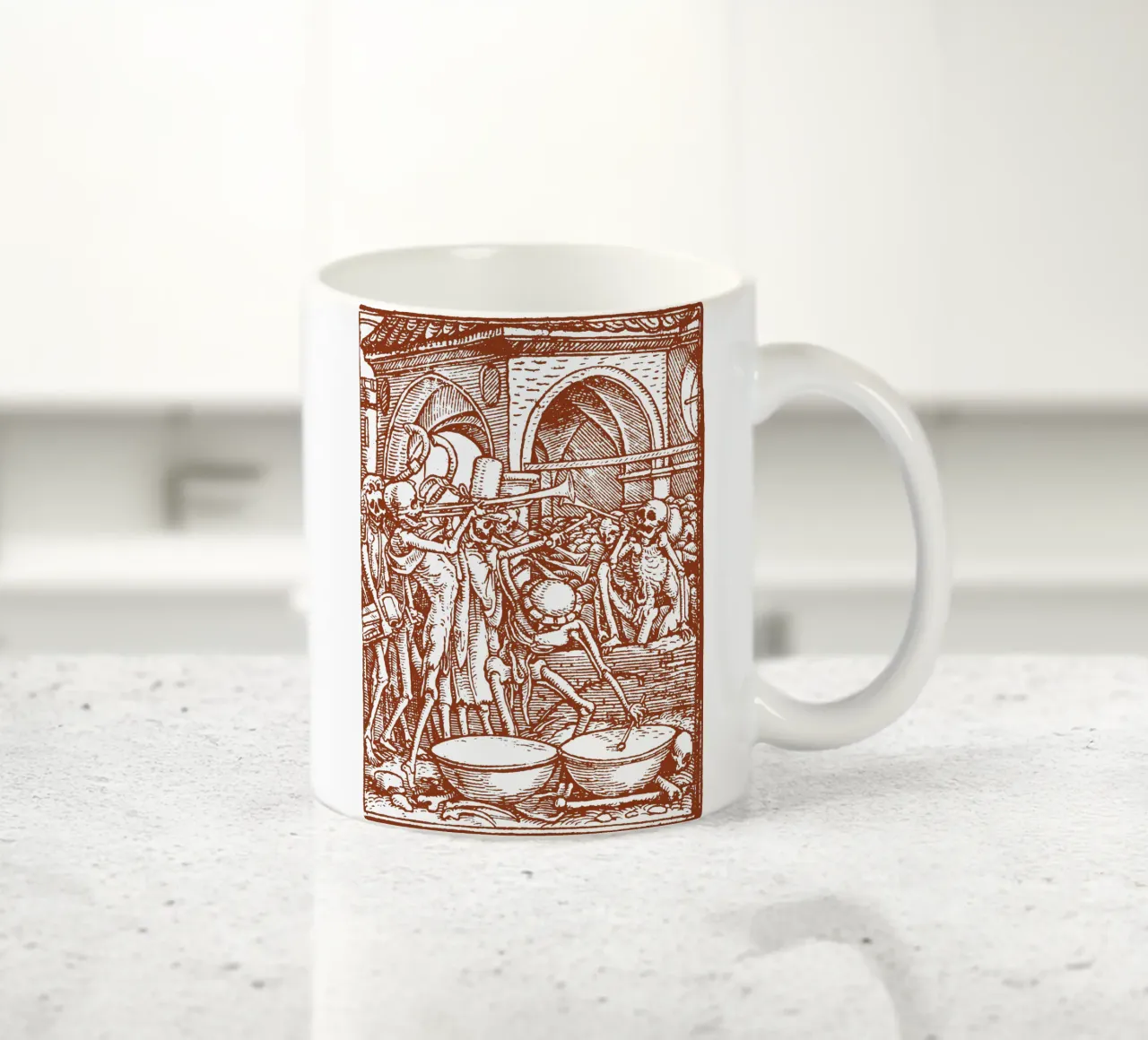 I trombettieri della morte tazza in ceramica da Doa Project