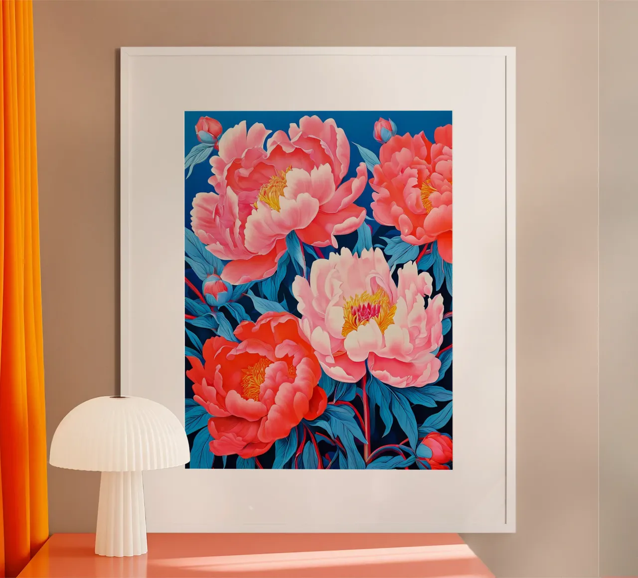 Peony Paradise hahnemühle by Artistic-shop