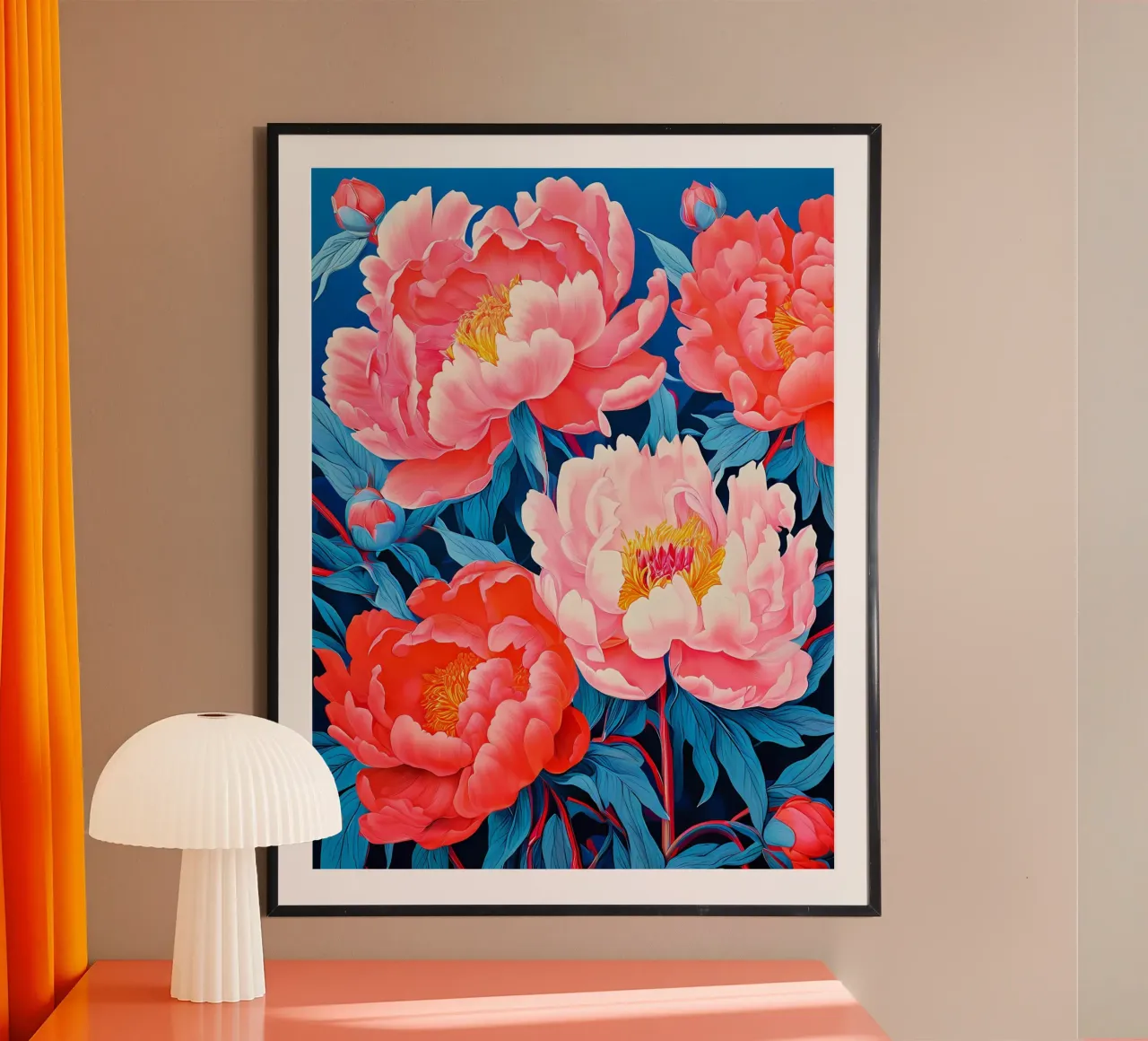 Peony Paradise hahnemühle by Artistic-shop