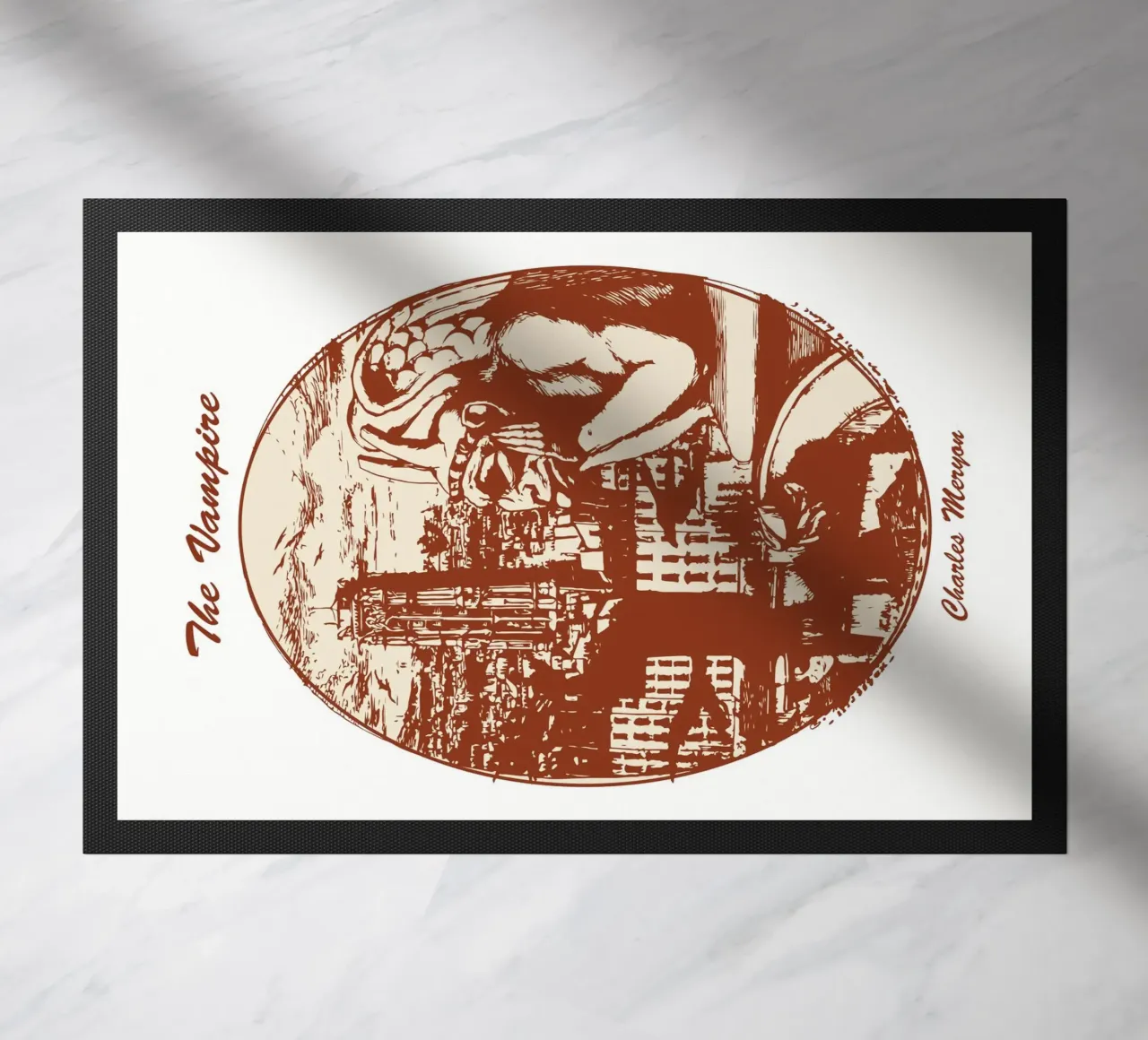 The Vampire doormat by Doa Project