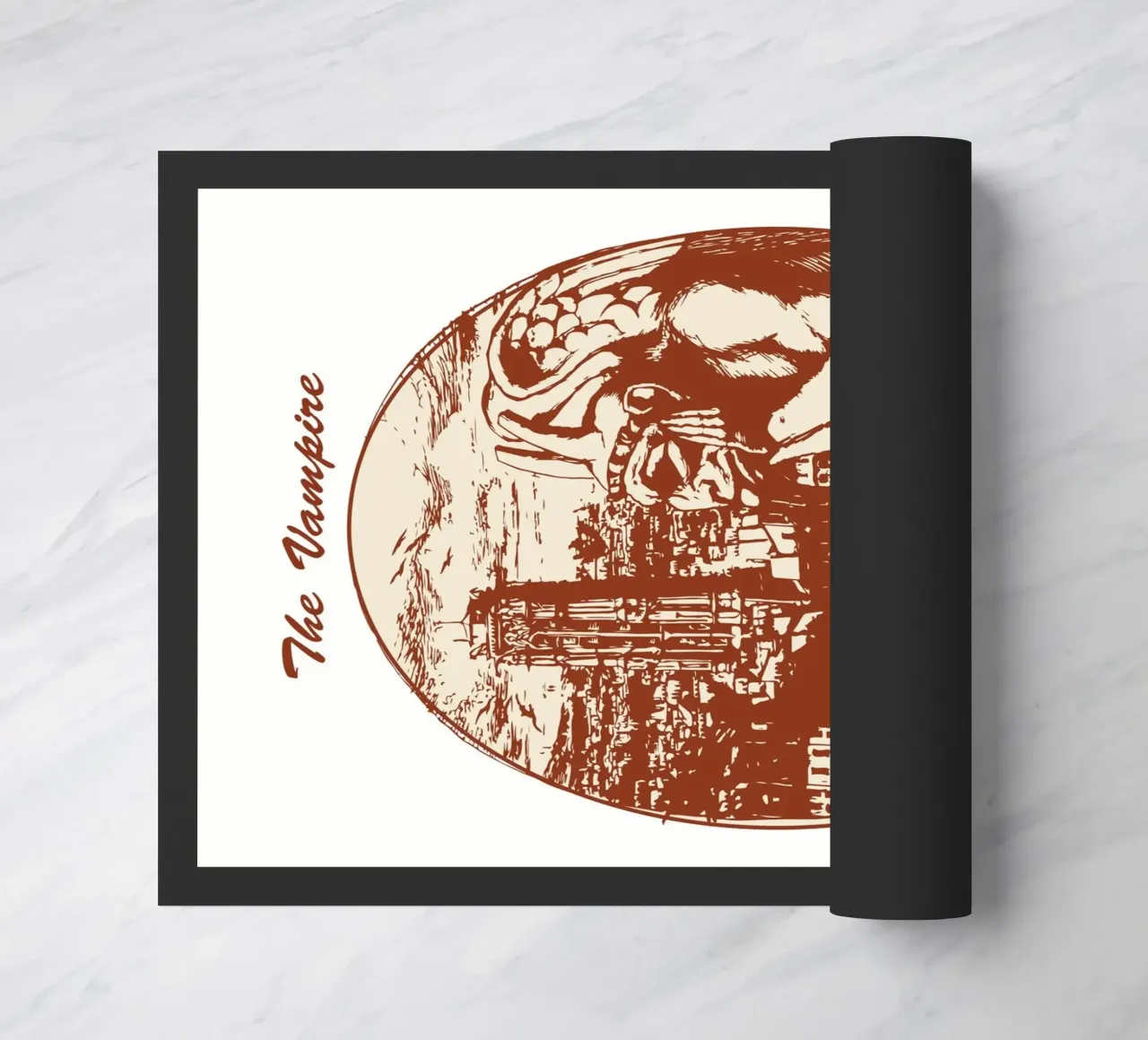 The Vampire doormat by Doa Project