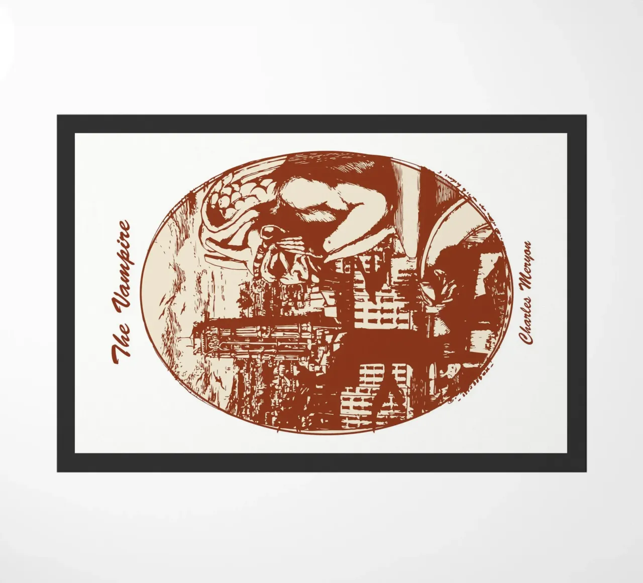 The Vampire doormat by Doa Project