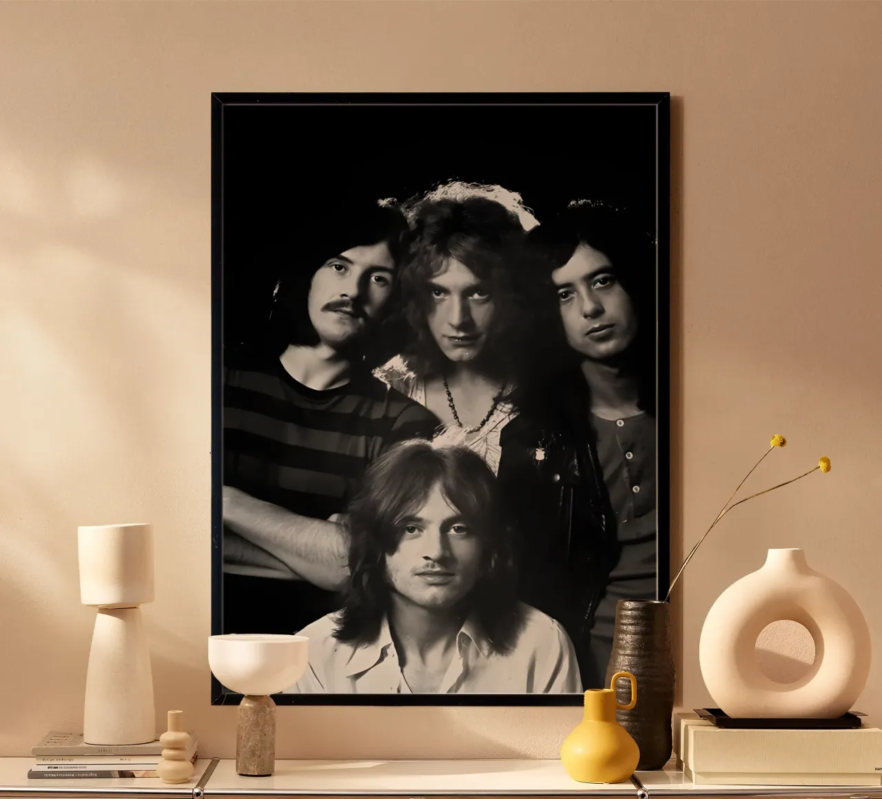 Led Zeppelin carta hahnemühle da Type & Tape