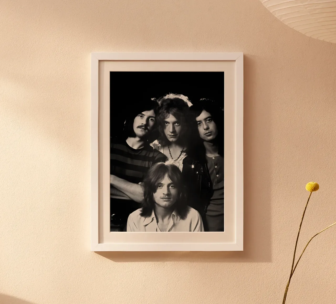 Led Zeppelin carta hahnemühle da Type & Tape