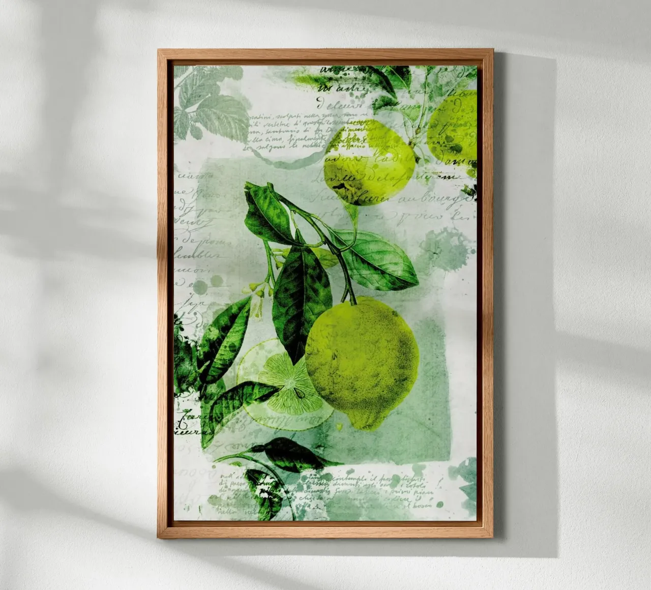 Botanic 1 canvas by Mr Cup