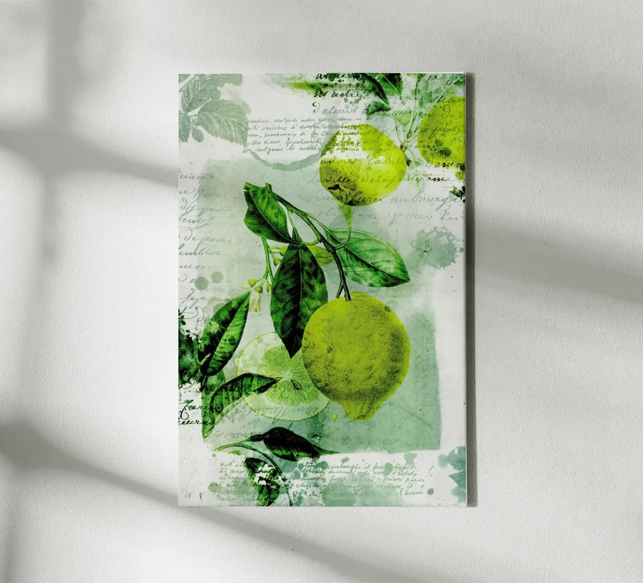 Botanic 1 canvas by Mr Cup