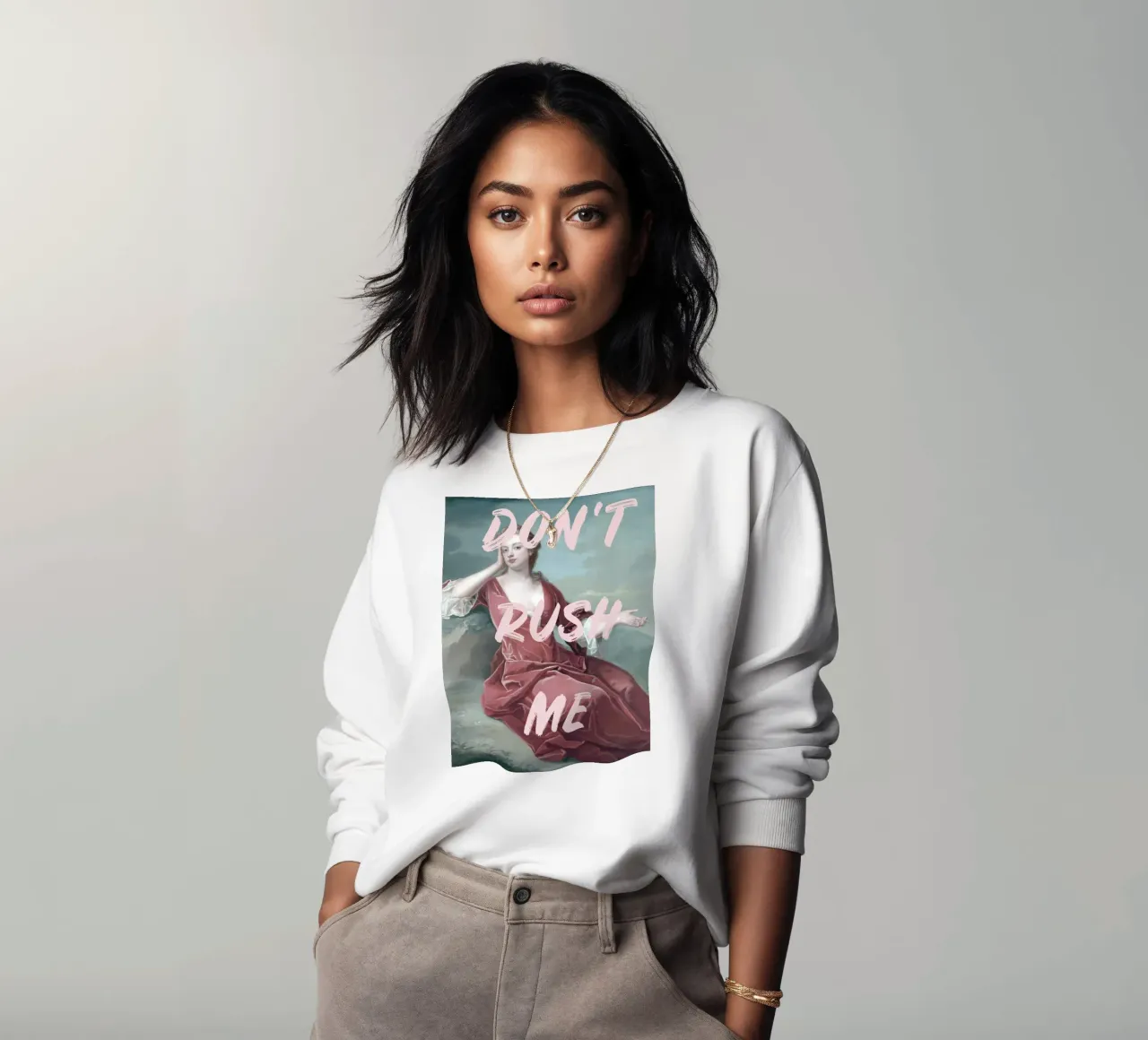 Don't Rush Me Duchess felpa da GraceDigitalArtCo