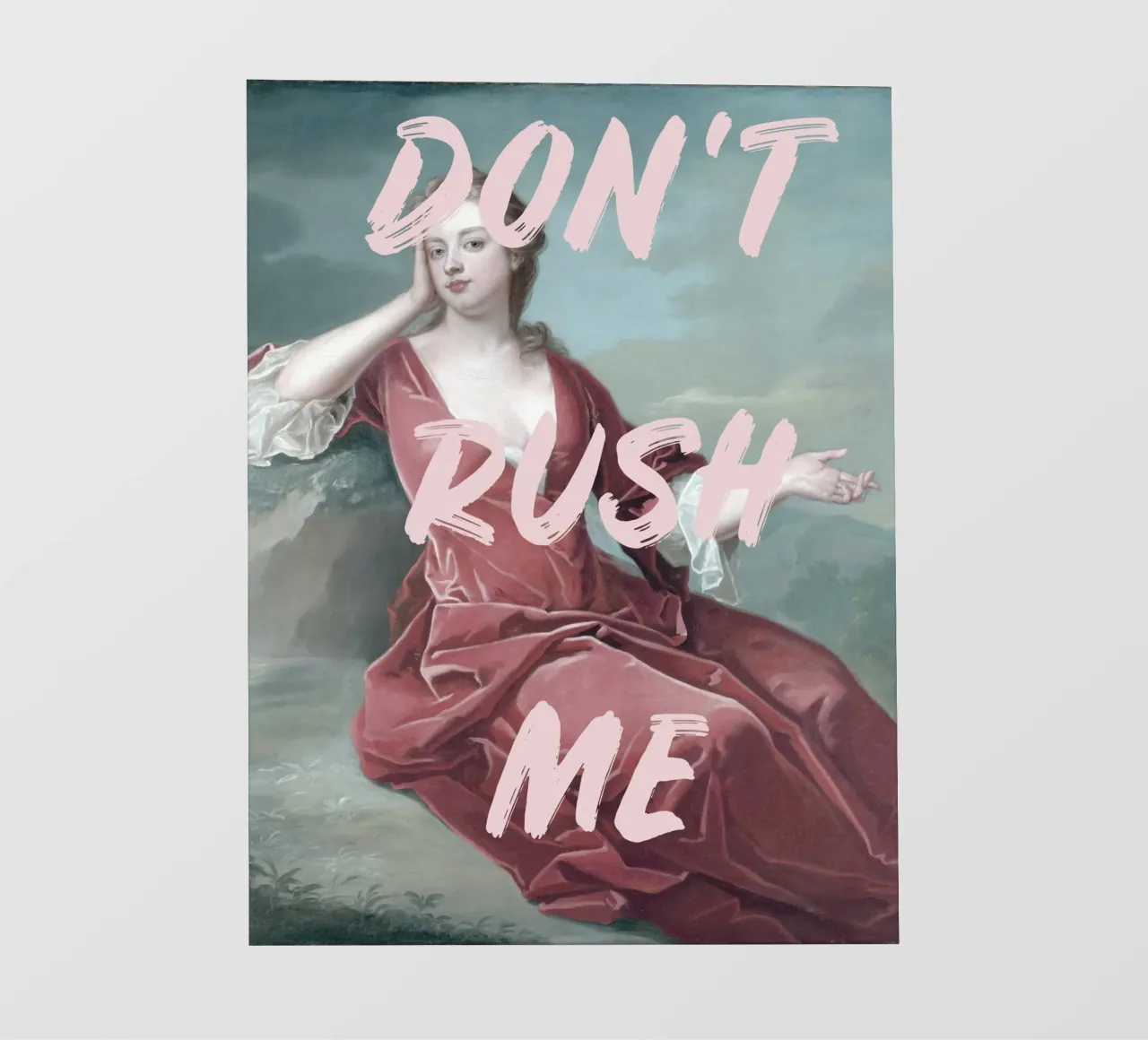 Don't Rush Me Duchess pellicola backlit da GraceDigitalArtCo