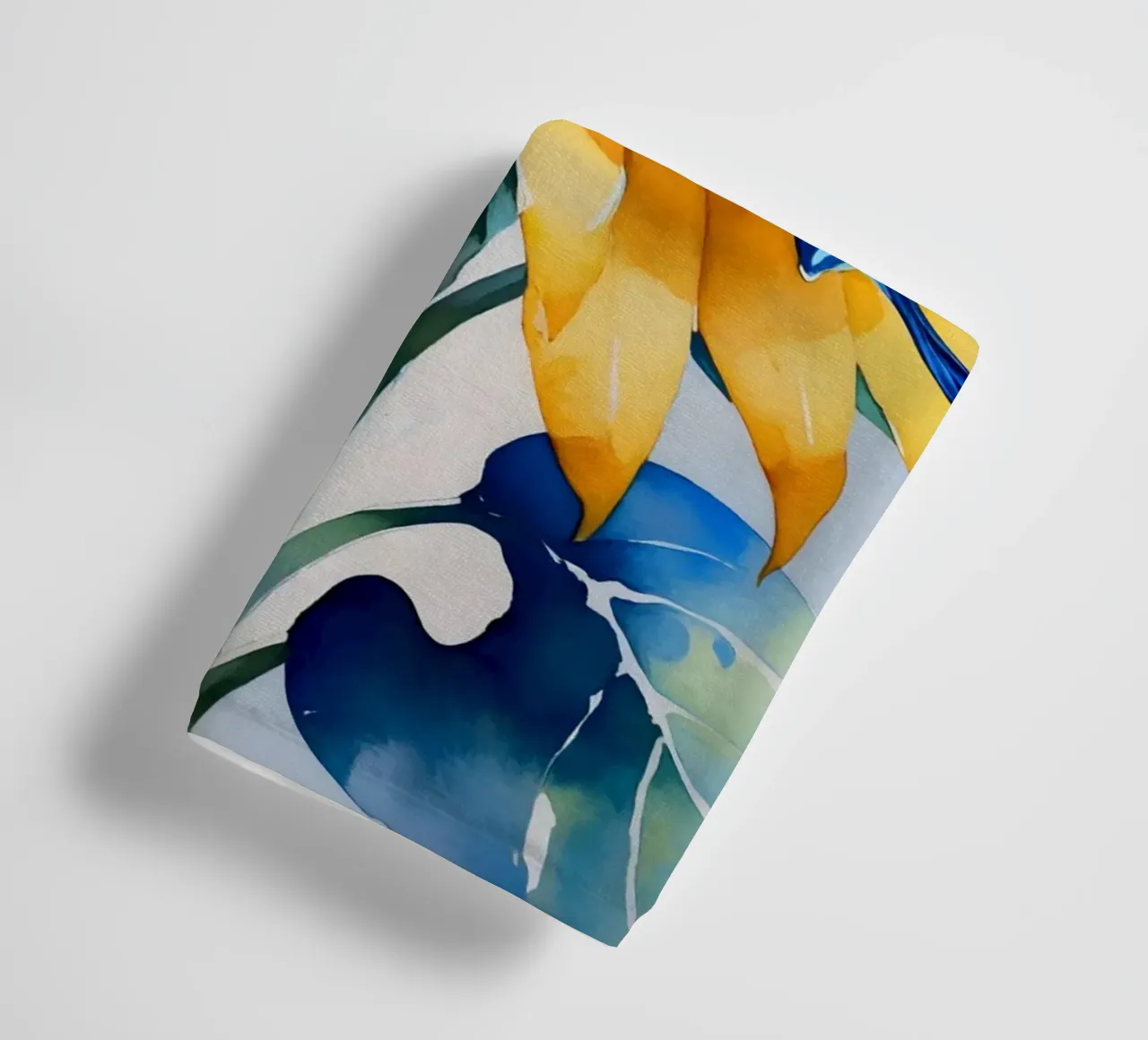 Pittura digitale di farfalla e girasole asciugamano da bagno da Bloom And Brush