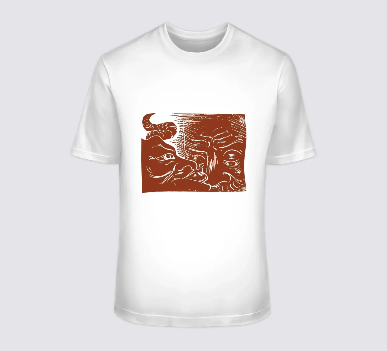 Il vecchio Satana prova Giobbe in abbondanza t-shirt da Doa Project