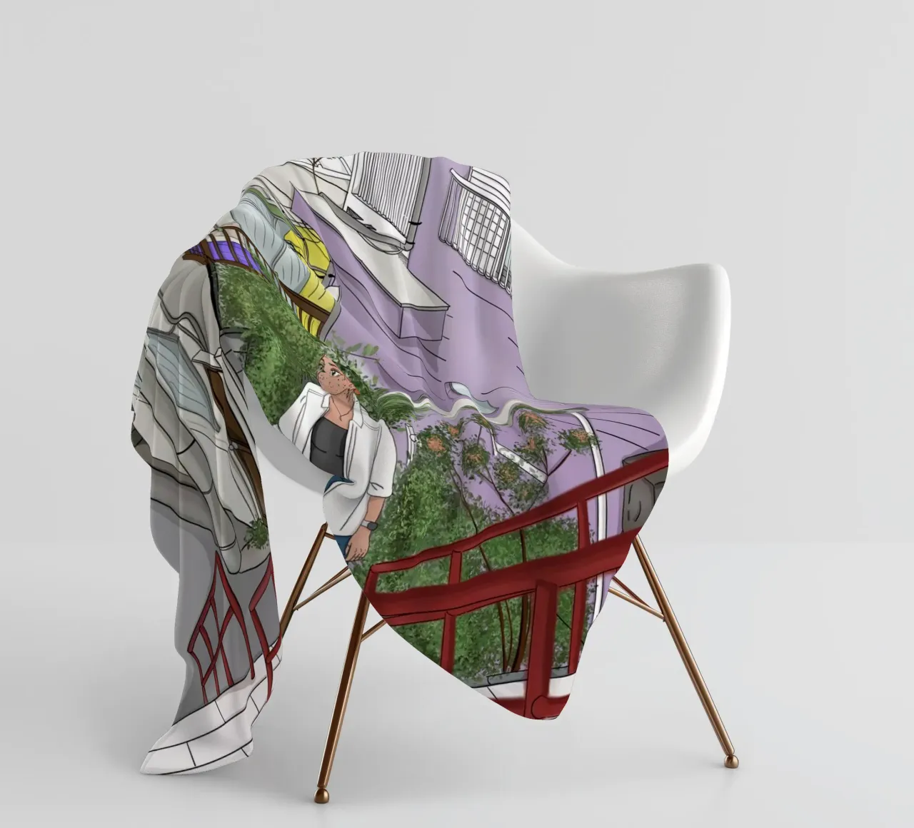 Your Name coperta in pile da beanieontheroad