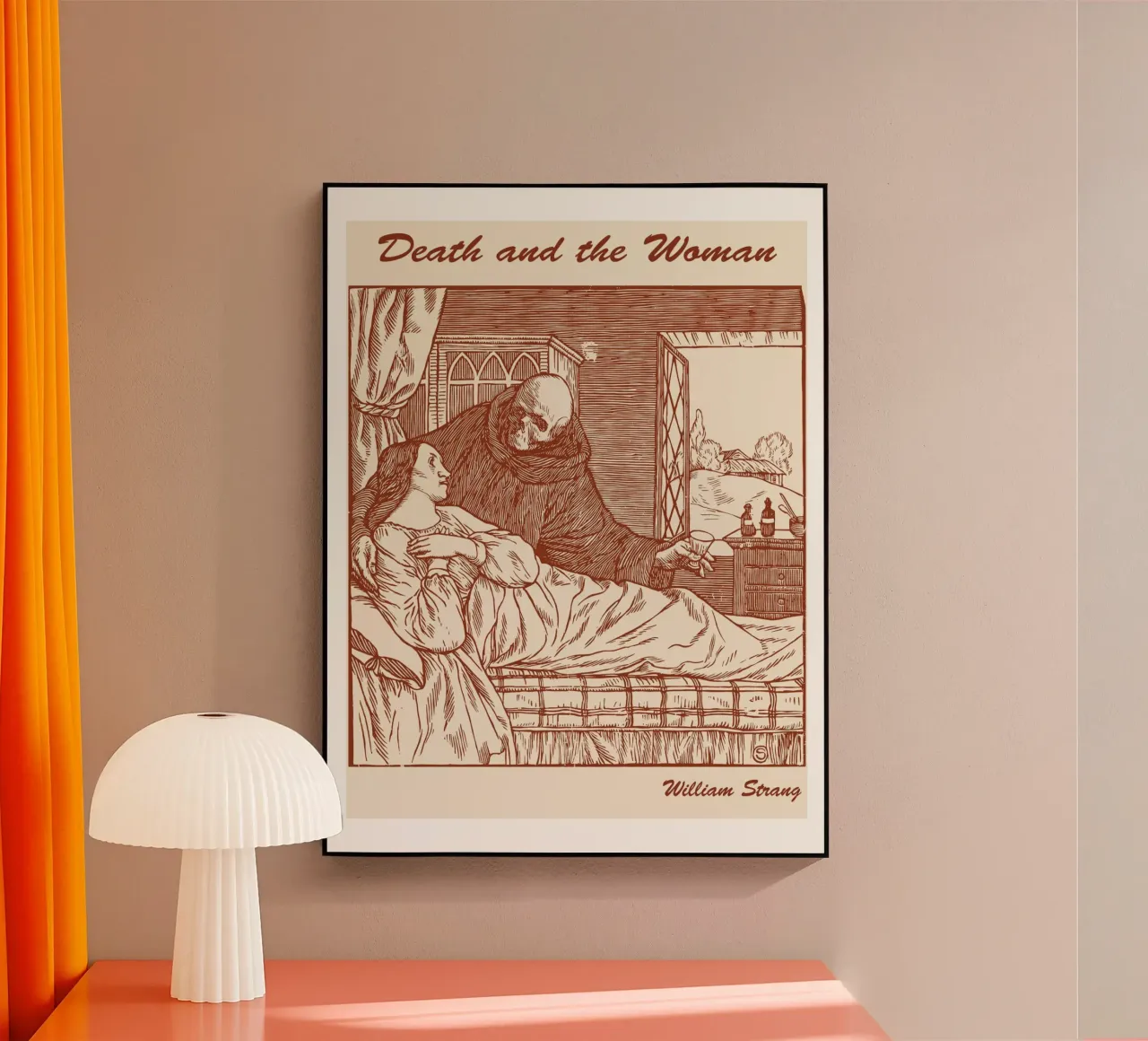 La morte e la donna plexiglass da Doa Project