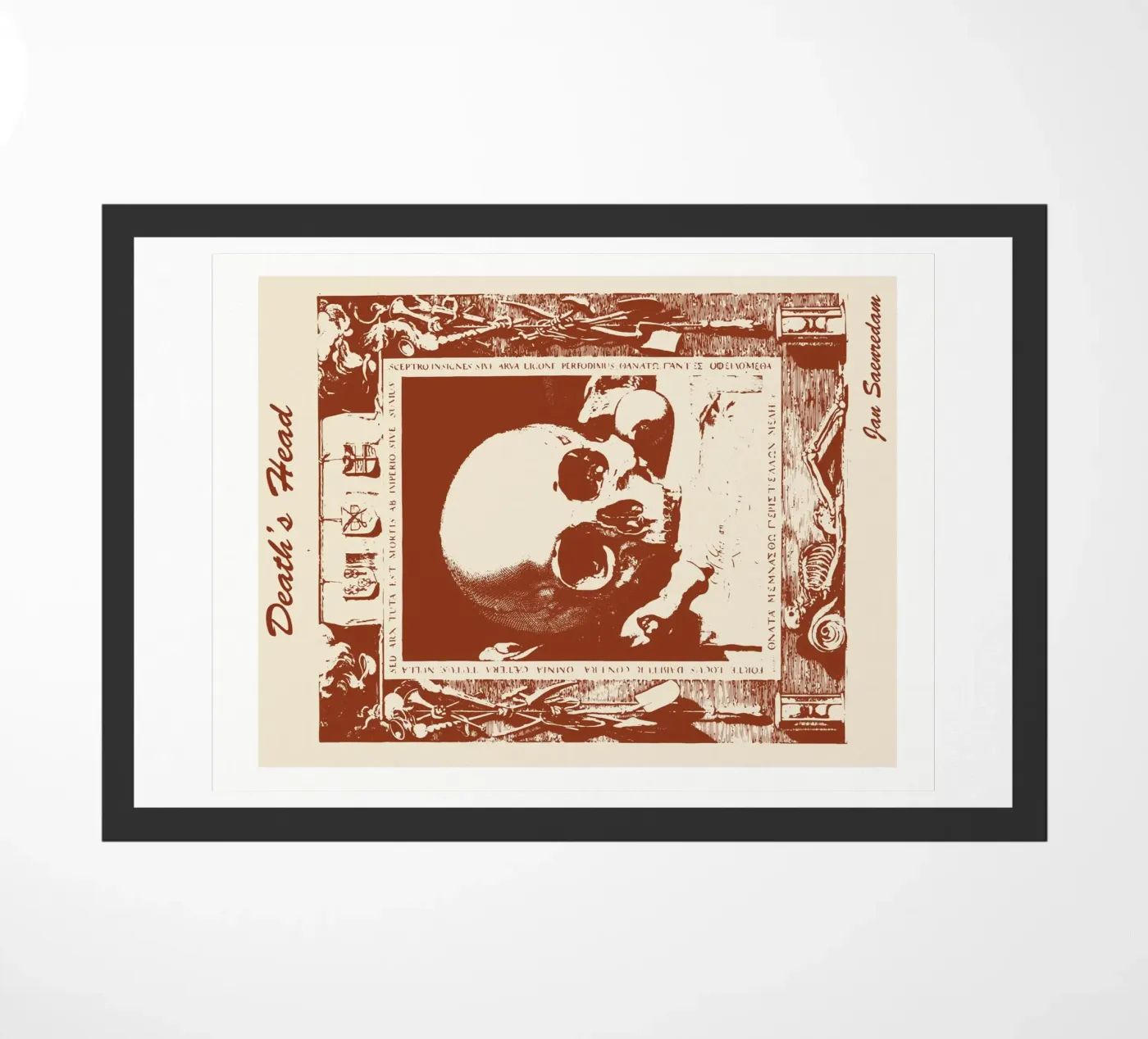 Death’s Head doormat by Doa Project