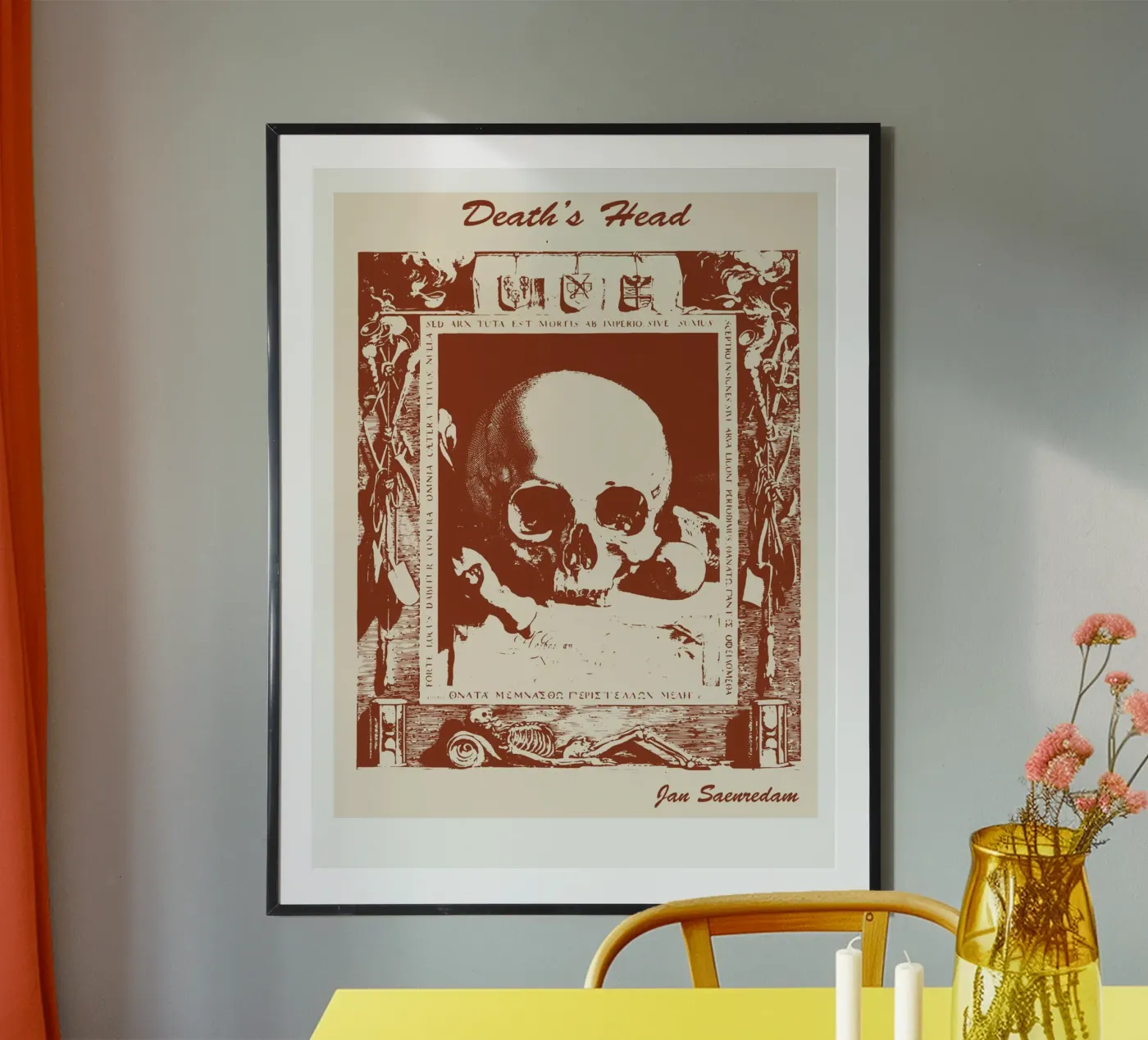 La testa della morte poster da Doa Project