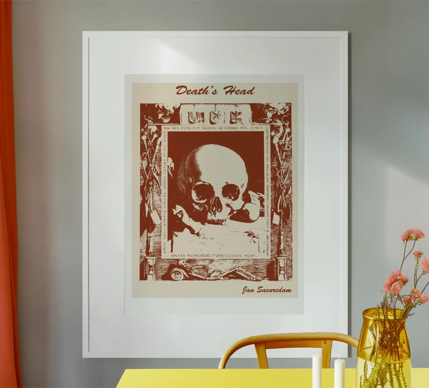 La testa della morte poster da Doa Project