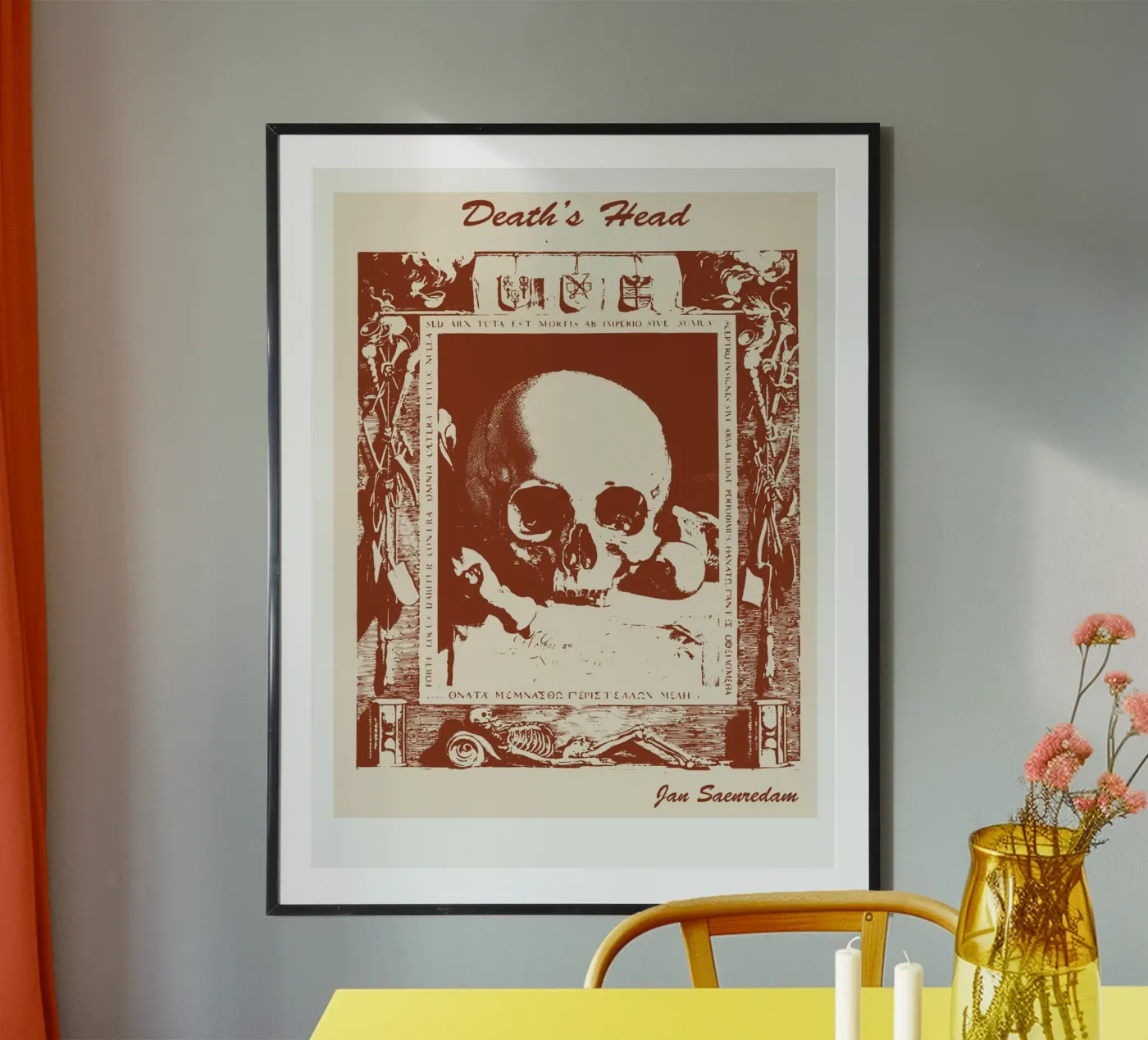 La testa della morte poster da Doa Project