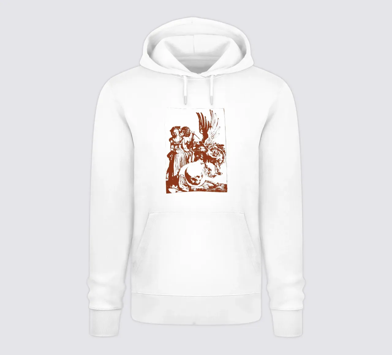 Stemma con teschio felpa con cappuccio da Doa Project