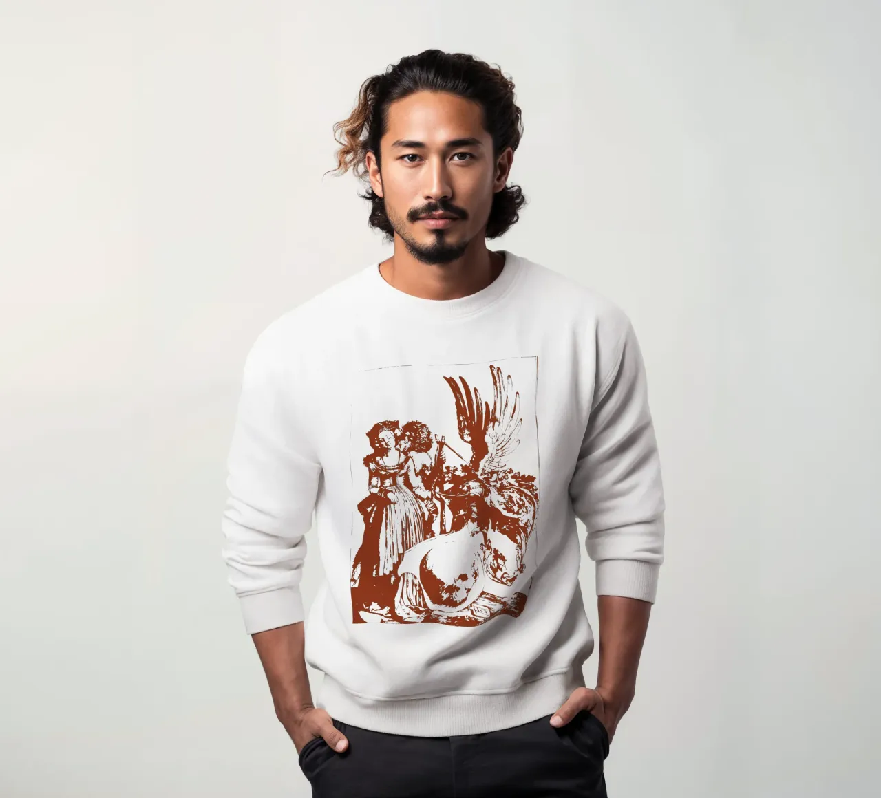 Stemma con teschio felpa da Doa Project