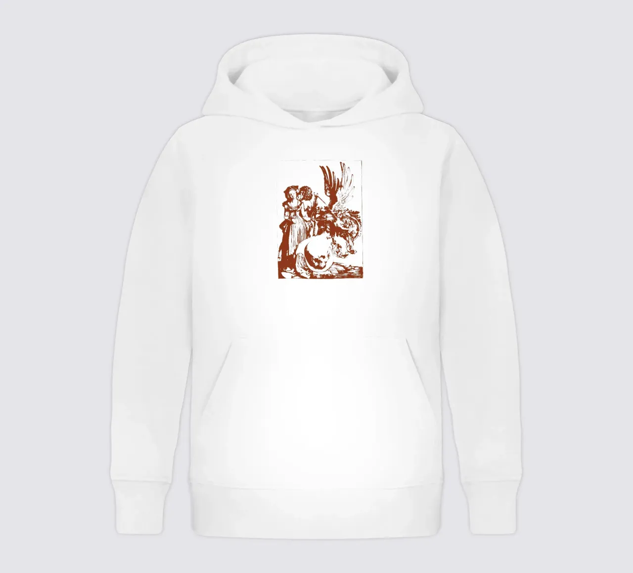 Stemma con teschio felpa bambino con cappuccio da Doa Project