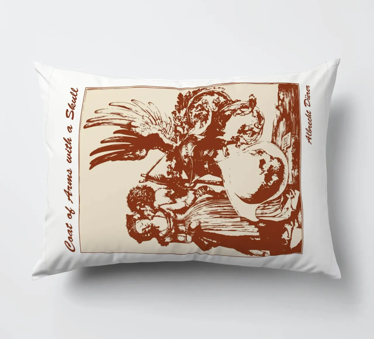 Stemma con teschio cuscino da Doa Project