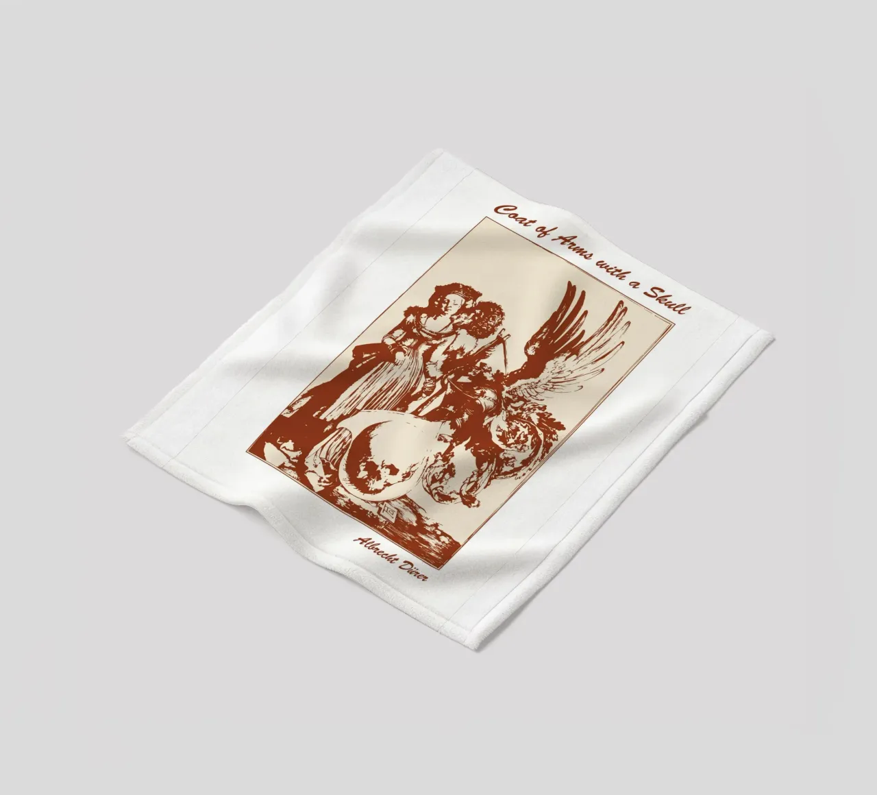 Stemma con teschio coperta in pile da Doa Project