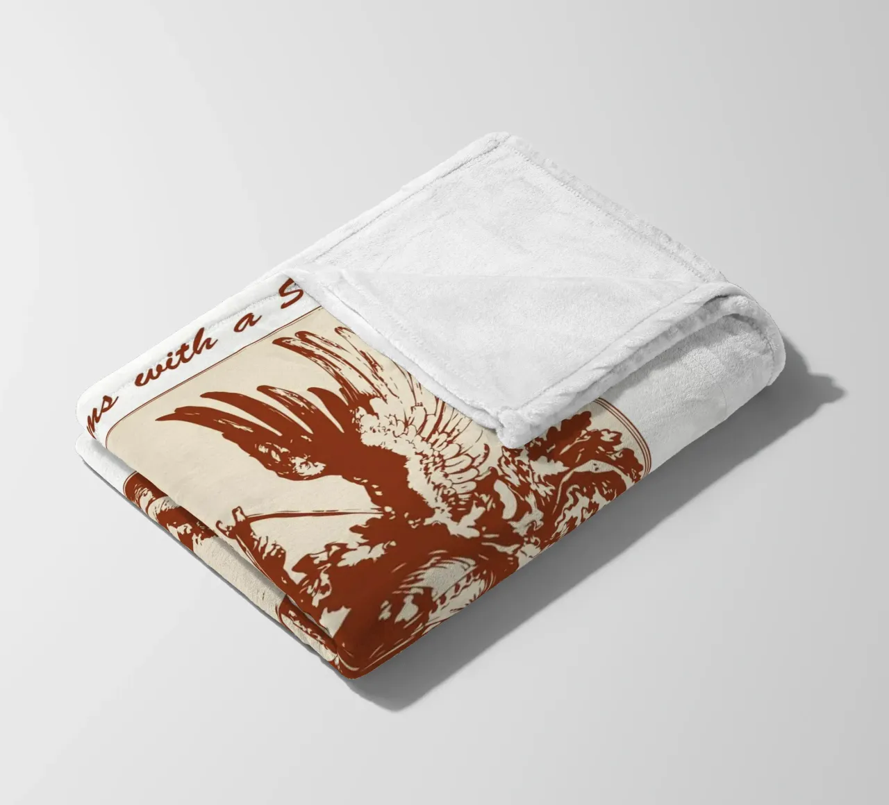 Stemma con teschio coperta in pile da Doa Project