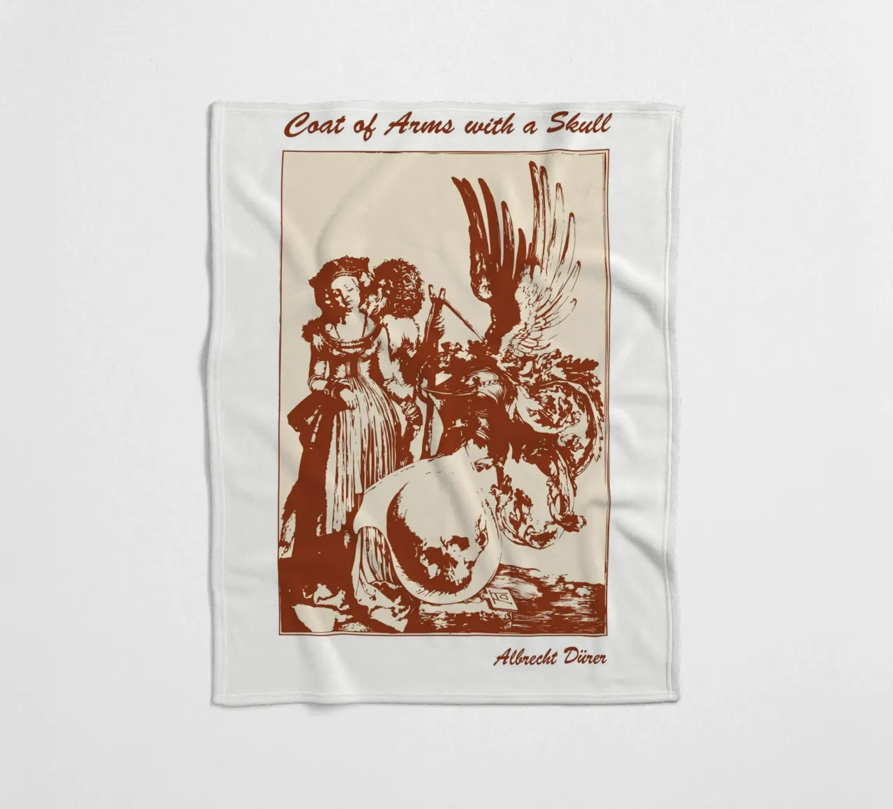 Stemma con teschio coperta in pile da Doa Project