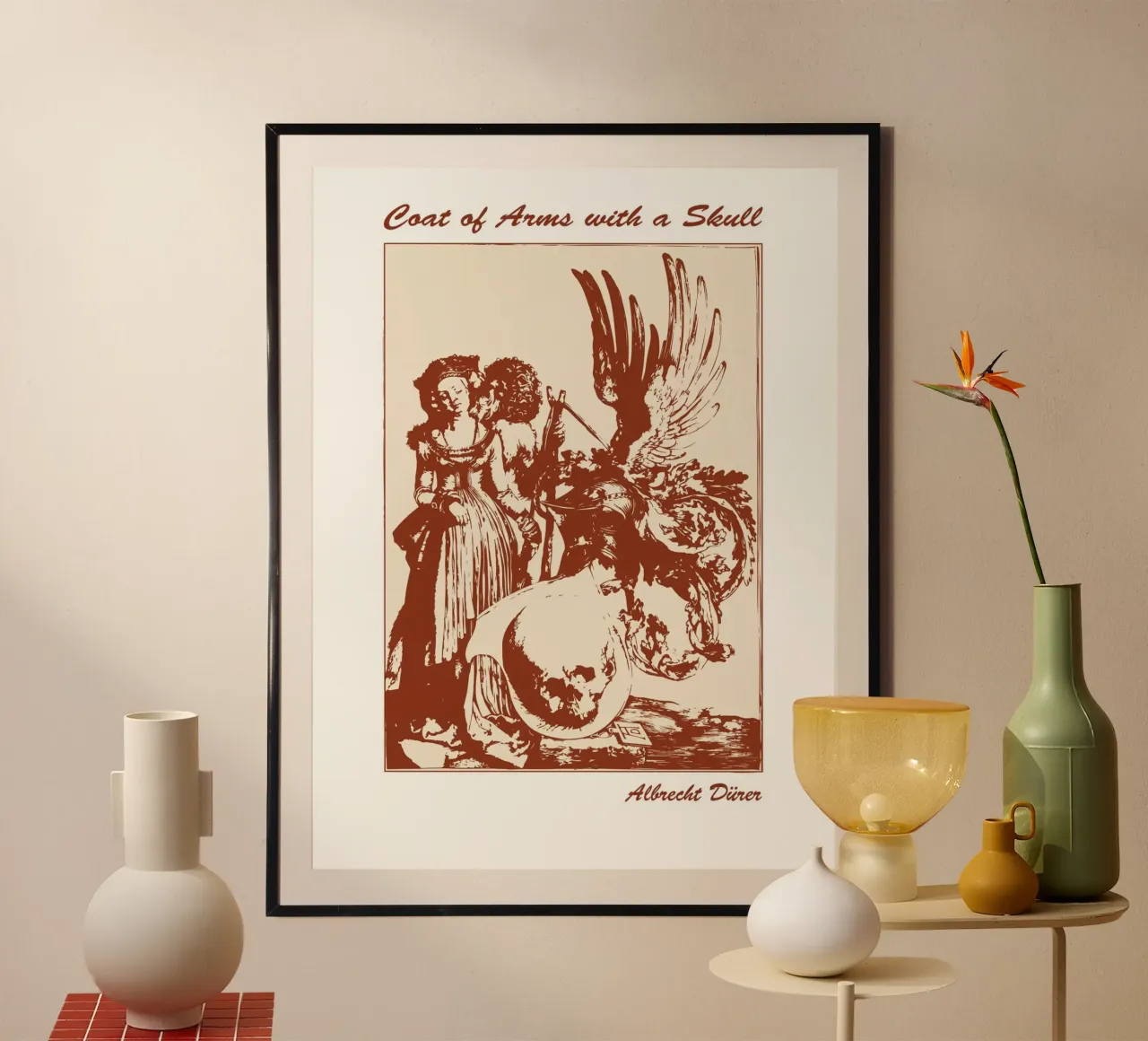 Stemma con teschio poster da Doa Project