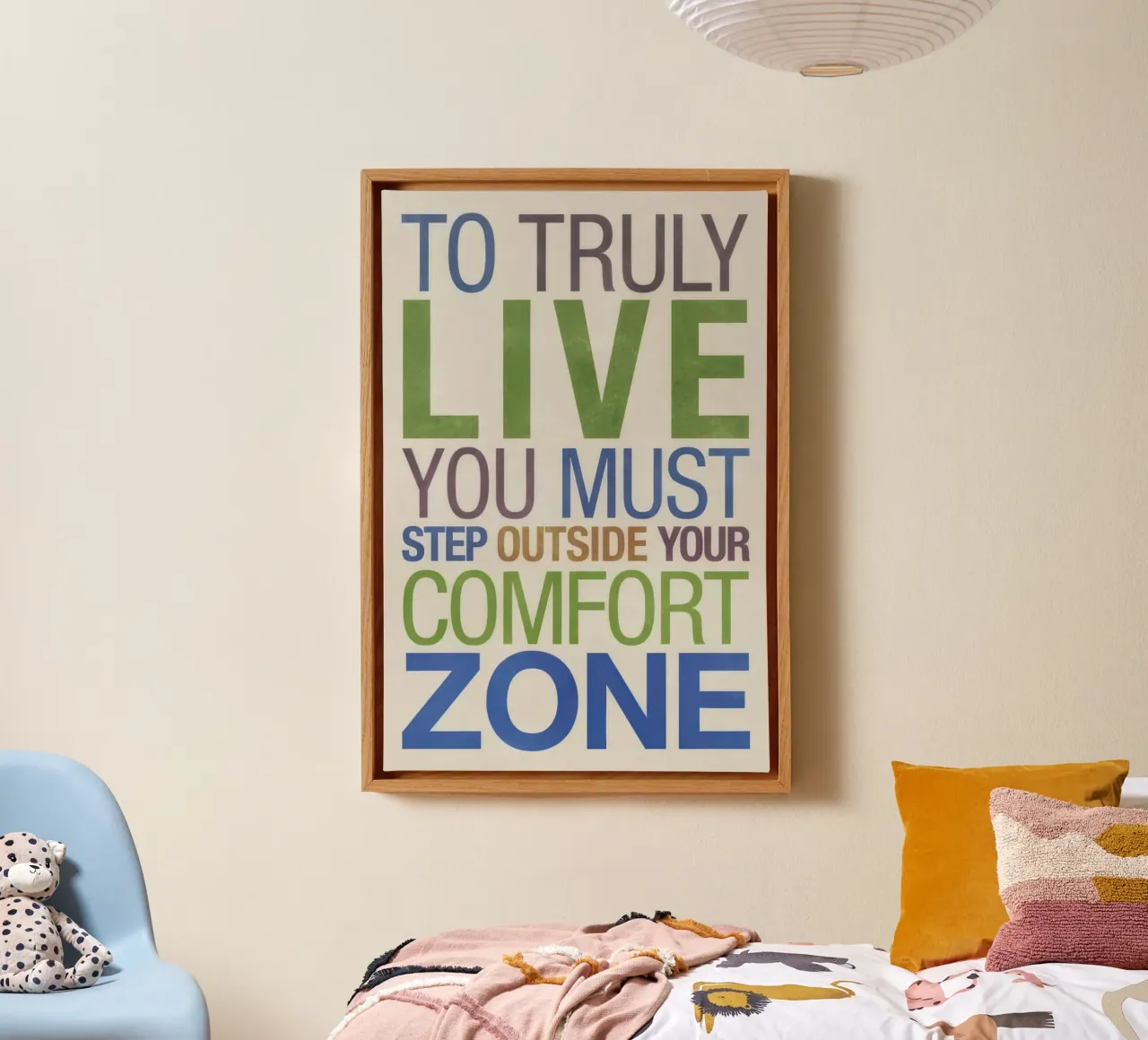 Per vivere veramente ..... tela da Rossa Sandra