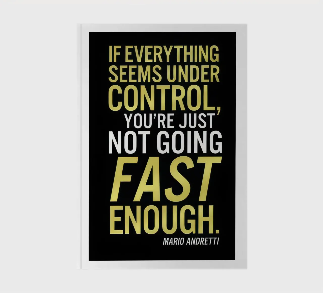 if everything seems under control .... notebook by Rossa Sandra