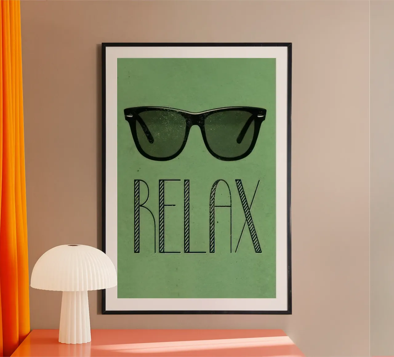 relax poster da Rossa Sandra