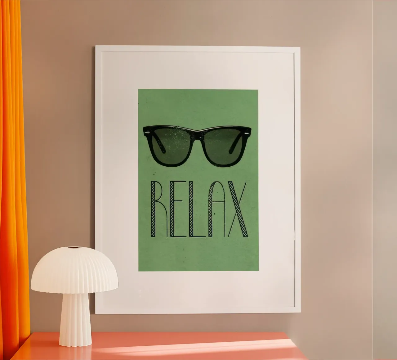 relax poster da Rossa Sandra