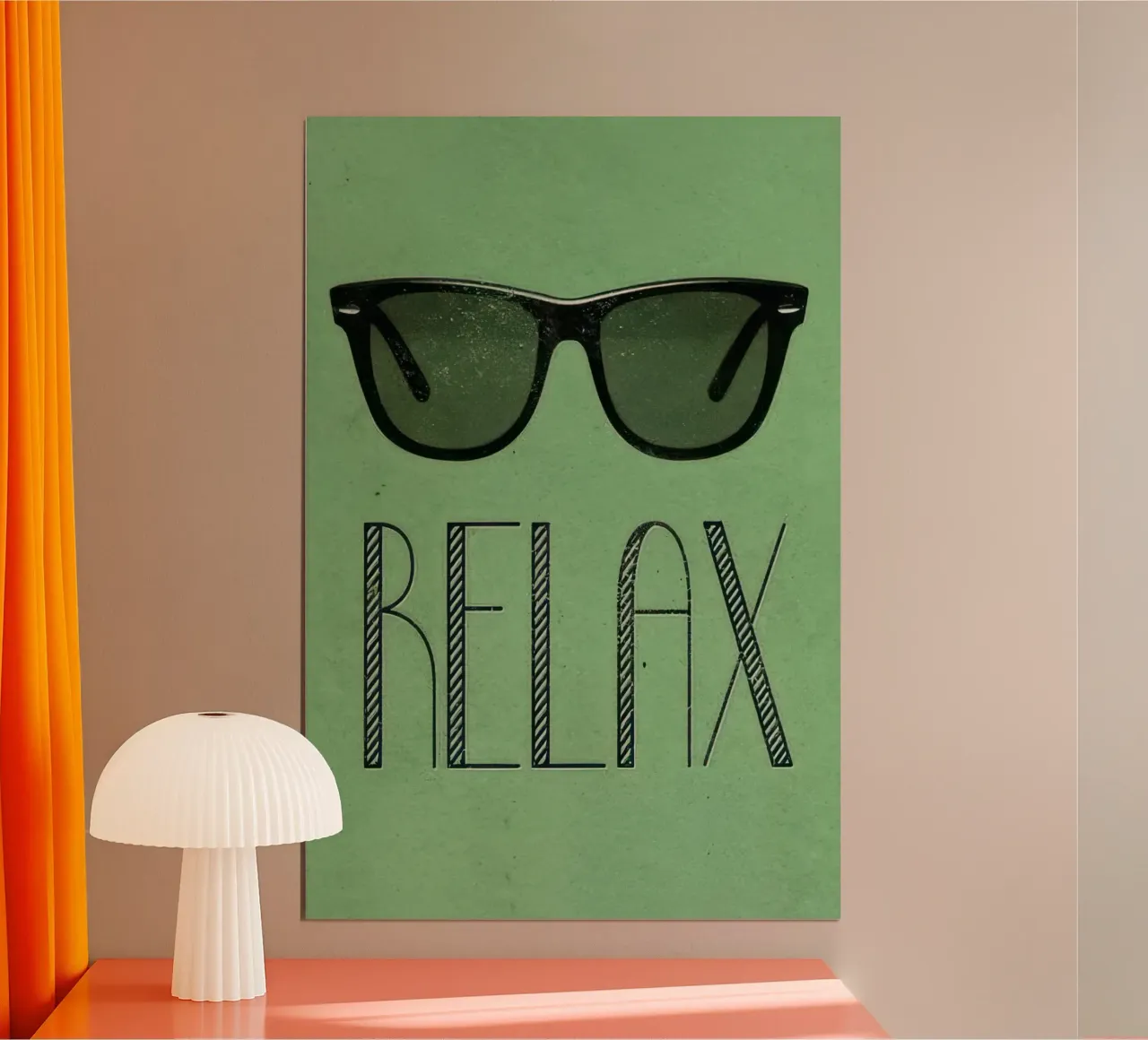 relax poster da Rossa Sandra