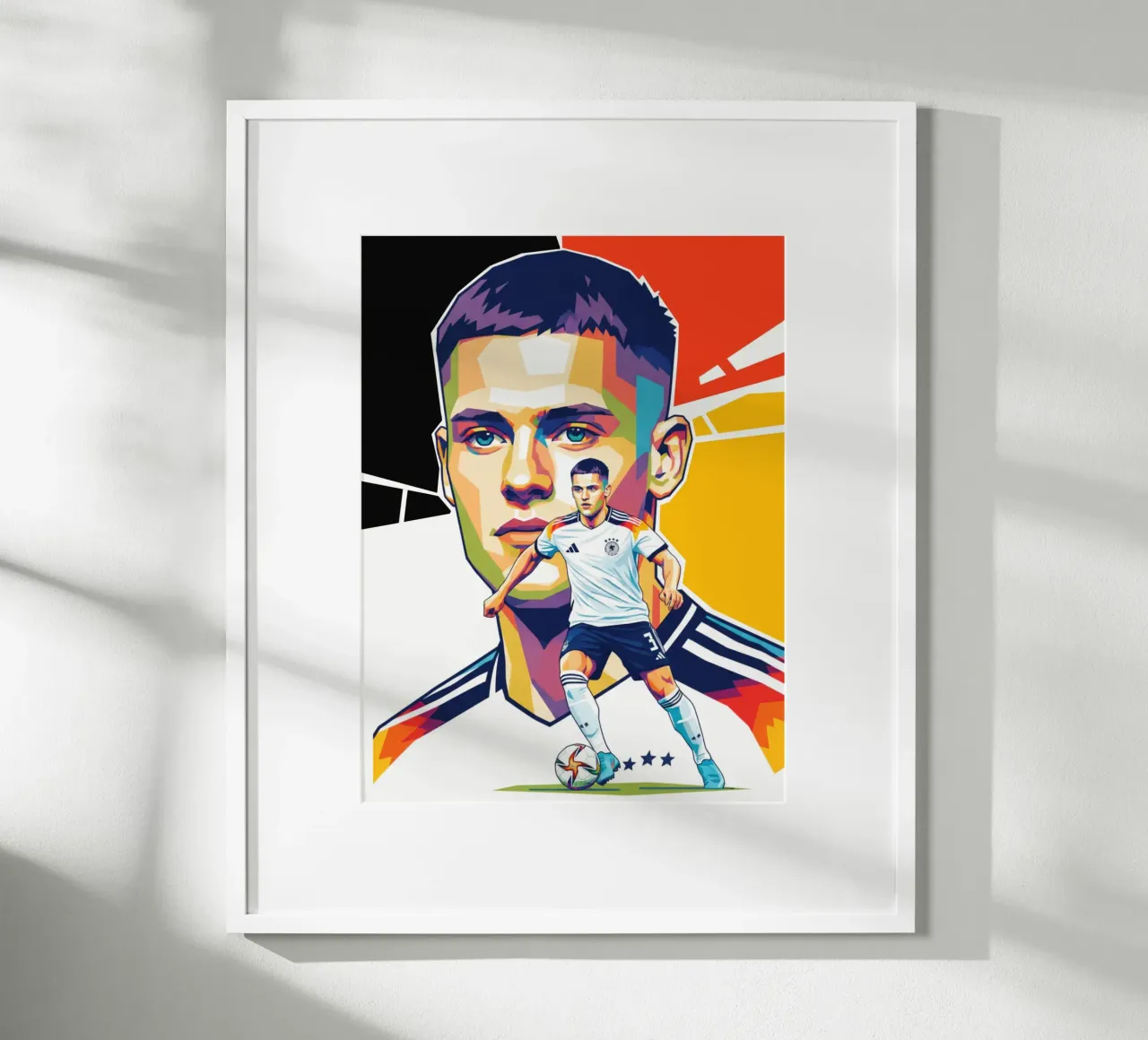 Pop art colorata Florian Wirtz carta hahnemühle da Hantamrata