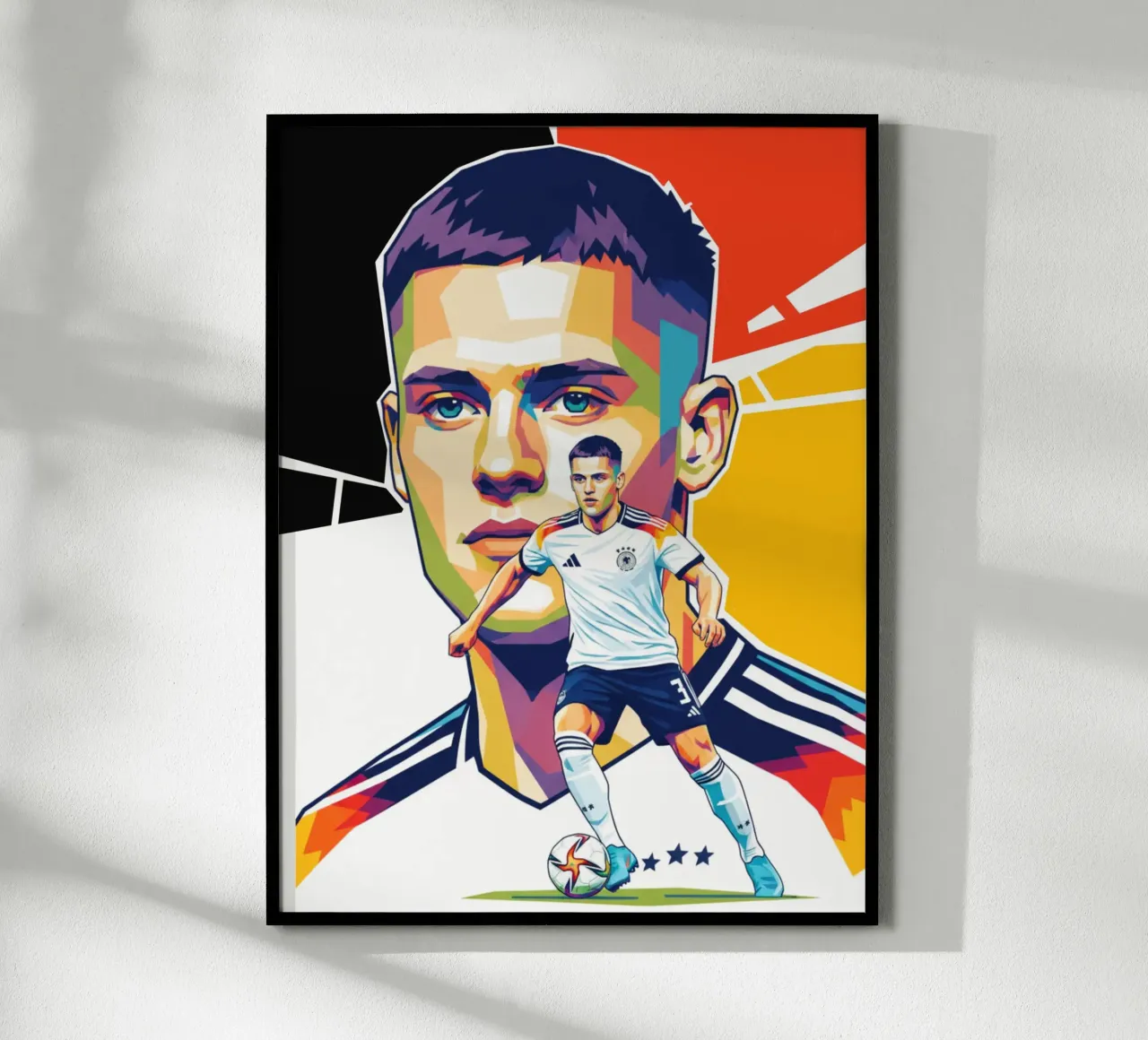 Pop art colorata Florian Wirtz carta hahnemühle da Hantamrata