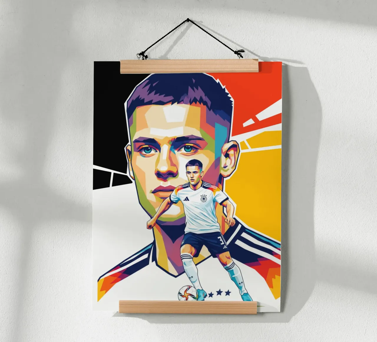 Pop art colorata Florian Wirtz carta hahnemühle da Hantamrata